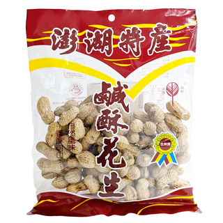 四乘六 鹹酥花生 澎湖特產 自然風味, 170g, 1包