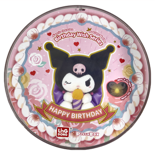 lingdong 三麗鷗生日許願驚喜玩偶 Plush toys盲盒, 7.6cm, 款式隨機, 1個