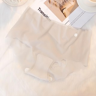 中腰透氣面膜內褲 Set 6, 28cm, 卡其冰絲