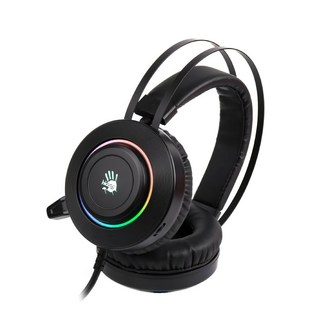 A4TECH 雙飛燕 bloodY 血手幽靈 7.1聲道遊戲耳機, 黑色, G521