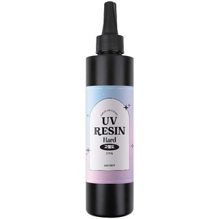 AURORA decoden 第三代 UV 樹脂 硬式 高黏度 200克, 1個, 單色