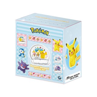 PoKeMoN 寶可夢 甜點水晶球系列 坐姿皮卡丘, 1盒