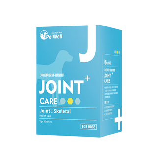 PetWell 沛威 狗保健-顧關節 JOINT CARE 2克x30條, 30包, 1盒
