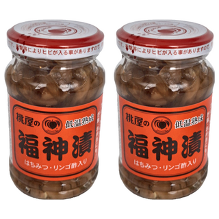 桃屋 福神漬罐, 蜂蜜蘋果醋, 145g, 2罐