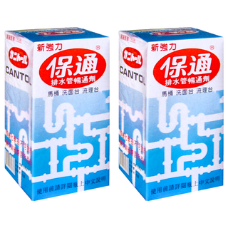 帝通 通管劑，10oz (280g)，適用於馬桶、排水管、洗面台、流理台, 2罐