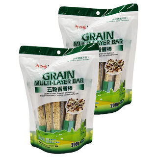 御之味 五穀香層棒 層層酥脆 香濃美味 單獨包裝, 200g, 2袋
