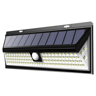 WIDE VIEW 118LED太陽能雷達感應燈 WR-118 太陽能充電 防水防雷, 1個