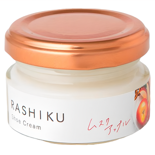 RASHIKU 鞋子皮革護理乳霜, 麝香蘋果, 40ml, 1個
