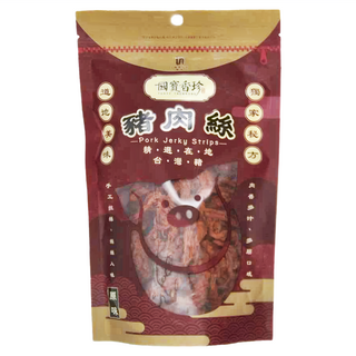 TASTY TREASURE 國寶香珍 原味豬肉絲, 台灣豬肉, SGS檢驗, 200g, 1包