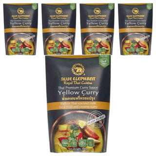 BLUE ELEPHANT 藍象 泰式黃咖哩 即食調理包 300g, 5包