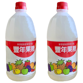 豐年 90%果糖 單糖單純, 1.5kg, 2瓶