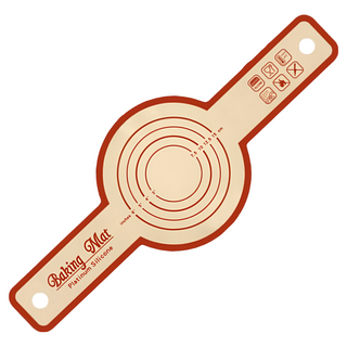 Baking Mat 矽膠雙耳烤墊 56x21cm 厚度0.7mm, 紅色/灰色/黑色, 1個