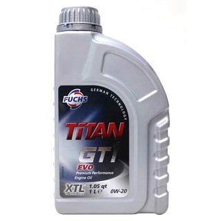FUCHS 福斯 TITAN GT1 EVO XTL 全合成機油, 0w20, 1L, 1瓶