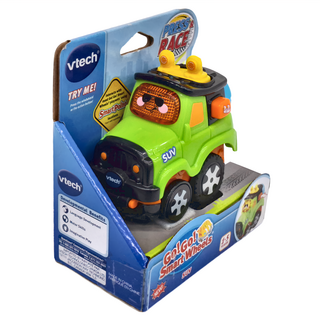 vtech 偉易達 嘟嘟聲光迴力衝鋒車, 酷炫休旅車, 1個, 8.5 x 6 x 7cm