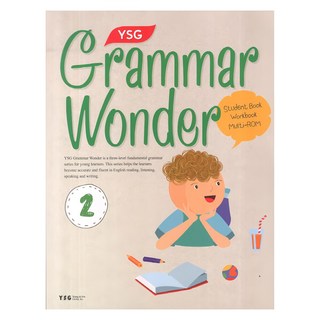 YBM Grammar Wonder 2 SB + WB + Multi Rom, 英文童書，適用年齡：5歲以上, Young&Son Global Inc