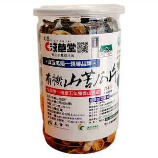 KAKOROT 淺草堂 正宗綠皮有機山苦瓜片, 100g, 1入, 1罐