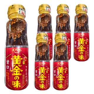 Ebara 荏原 黃金烤肉醬 甘口, 日本進口, 果實酸味蜂蜜甜味, 炒/醃/沾皆適用, 210g, 6瓶