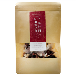 仁濟中藥 人蔘桂圓紅棗枸杞茶 元氣養生茶, 調節生理機能, 養顏美容, 健康維持, 5g, 30包, 1袋