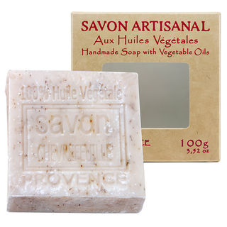 Jollyard 潔麗雅緻皂大師 普羅旺斯 忍冬香氛手工皂 100g 含棕櫚油、甜杏仁油、氯化鈉(鹽)、甘油、香料(忍冬)等, 1個