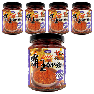 老騾子 霸王朝天辣椒 特選新鮮切片 佐餐或炒菜均適宜, 105g, 5罐