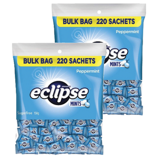 易口舒 無糖薄荷錠 清新口氣, 150g, 2袋