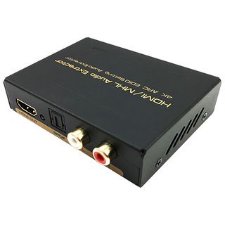 DigiSun 得揚 4K HDMI to HDMI+AUDIO SPDIF+R/L 音訊擷取器, 支援高解析度 細膩畫質, 支援音訊回傳 高品質收音, AH211K, 1個