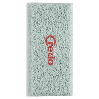 Credo 雙面浮石磨皮石，德國製造，石英砂材質，粗細雙面設計, 1入, 1個, 40g