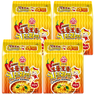 OTTOGI 不倒翁 辣起司風味拉麵 111g, 16包