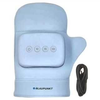 BLAUPUNKT 德國藍寶 智慧手部按摩器 BPB-M20HU, 手腕虎口全手深層包覆按摩, 分指按摩設計, 三段力度, 無線設計, 寶貝藍