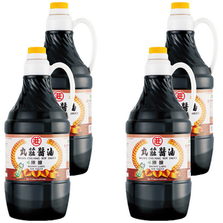 丸莊醬油 陳釀醬油 無防腐劑, 1.6L, 4瓶
