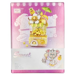 LoZ 積木玩具, 1677 Q頭扭蛋機鳳梨雪冰, 1個