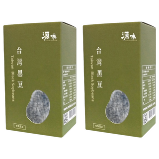 台灣源味本舖 台灣有機黑豆, 台灣原生種, 滿州小黑豆, 400g, 2盒