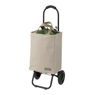 日本 cocoro 2WAY手提收納折疊推車 S052014016 1.77kg 22L, 文青米, 1個