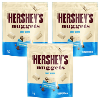 HERSHEYS 好時 巧酥可可風味金磚 (袋裝), 112g, 3袋