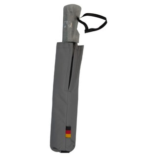 boy 三折多段式不鏽鋼商務傘，鐵氟龍超潑水，不鏽鋼傘骨, 灰色