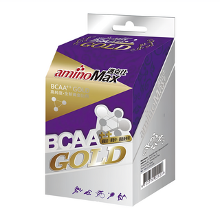 aminoMax 邁克仕 加倍速型 GOLD 頂級BCAA膠囊, 850mg, 20顆, 1盒