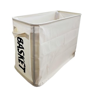 KOUJI叩吉好物 桌下置物車 帶輪子 BASKET, 奶油白