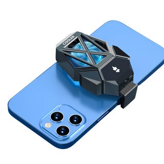 喵汪森林 手機散熱器 02充電款, 黑色, 1個