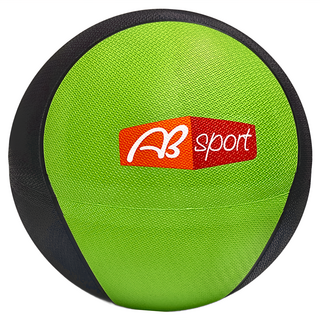 AB Sport 健身重力球/藥球 6KG 橡膠, 綠色, 1個