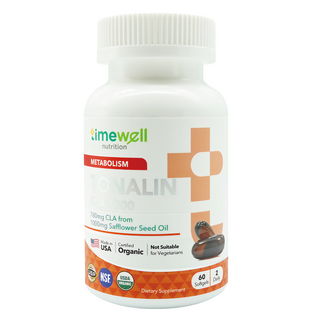 timewell 時光安好 紅花纖子膠囊 -促進代謝健康維持, 60顆, 1罐