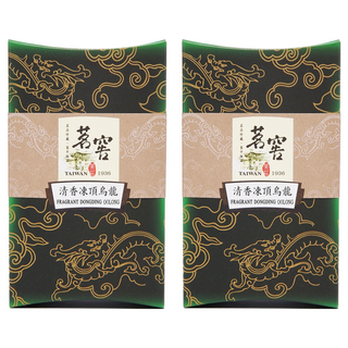 CAOLY TEA 茗窖茶莊 清香凍頂烏龍茶葉 台灣高山茶 清新回甘, 100g, 1入, 2盒