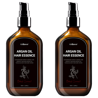 Celluver 摩洛哥堅果香氛護髮油, 100ml, 含胺基酸, 角蛋白深層修復, 2瓶