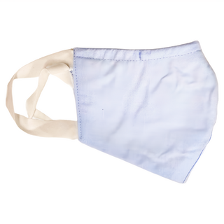 Osun 歐桑生活 防疫3D立體三層防水運動透氣布口罩, 台灣製造大人款, 淡藍色, 22x12公分, 22 x 12cm