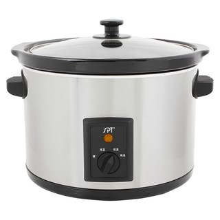 尚朋堂 養生慢燉煲 SC-5500S, 5L容量, 陶瓷內鍋, 玻璃上蓋