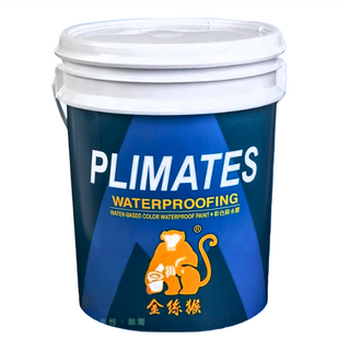 PLIMATES 金絲猴 P-701 水性防水隔熱面漆, 米黃色, 20kg, 1桶