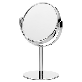kela 雙面高腳放大桌鏡 15cm, 銀色