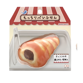 Sun-star QQ麵包造型便利貼, 40張, 療癒舒壓, 巧克力麵包, 1本