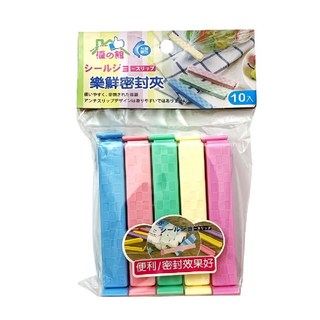 百貨King 樂鮮密封夾 密封棒/密封條/封口夾, 顏色隨機, 3組