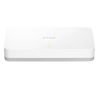 D-Link 友訊科技 DGS-1008A 8埠 Gigabit 桌上型無網管交換器, 節能減碳環保, 1個