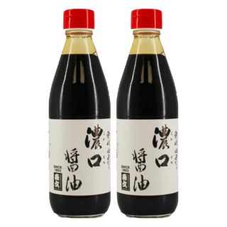 MORIBUN 森文釀造 濃口醬油, 360ml, 2瓶